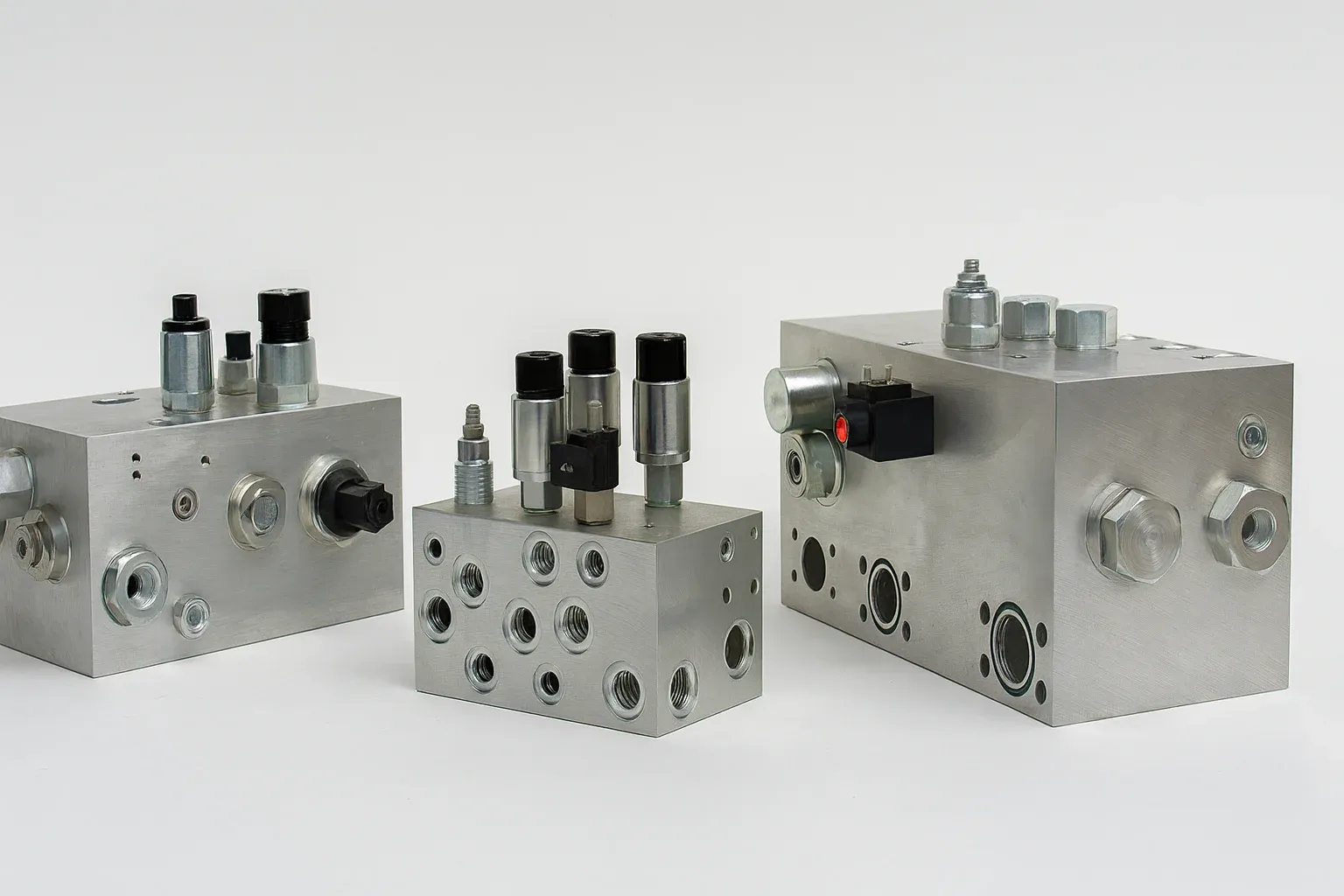 Hydraulic components representing Milltech precision machining