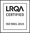 ISO 9001:2015 certified by LRQA