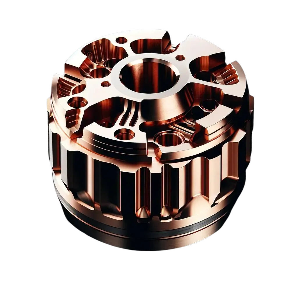 Copper — a material Milltech machines