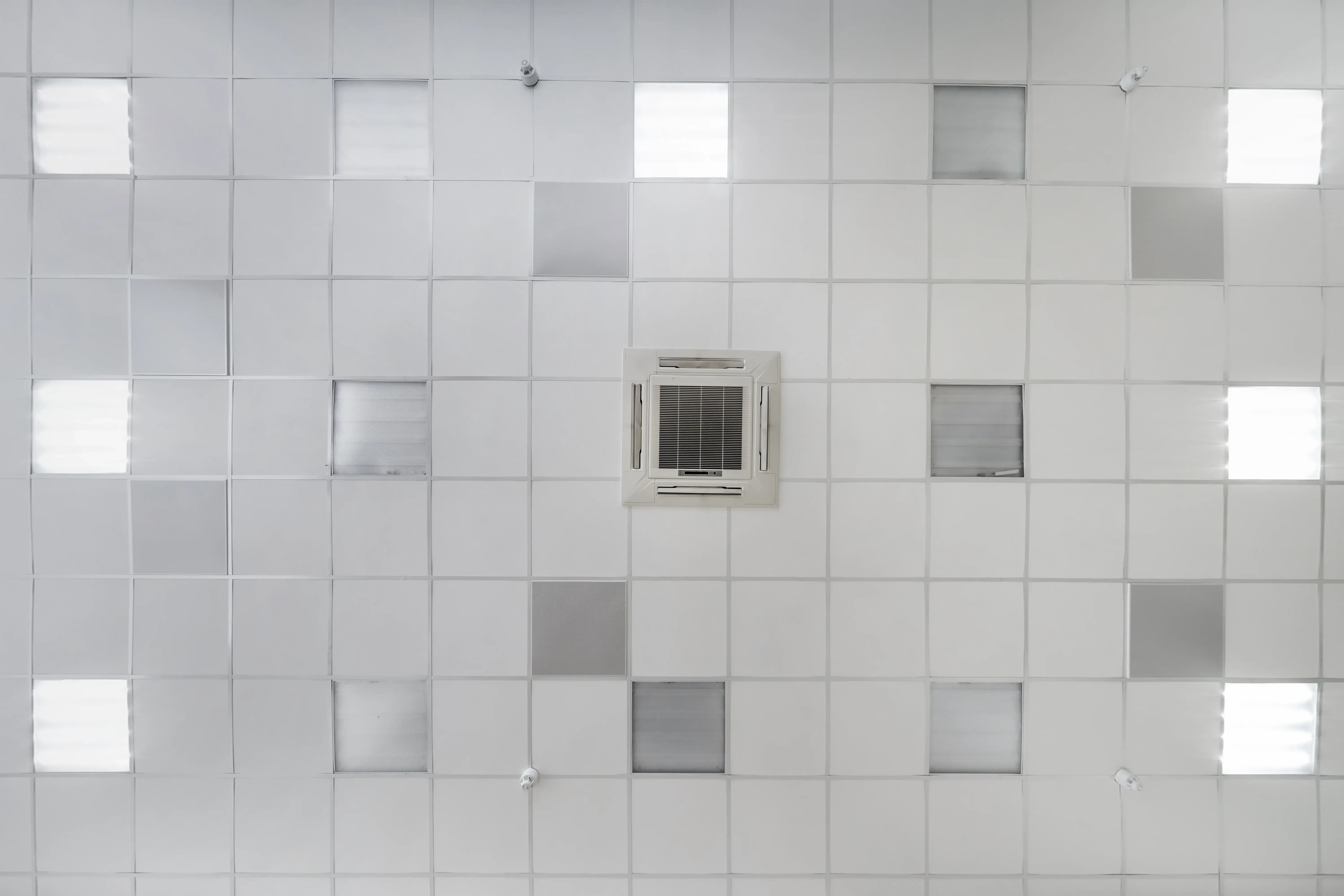 LED lighting throughout the business